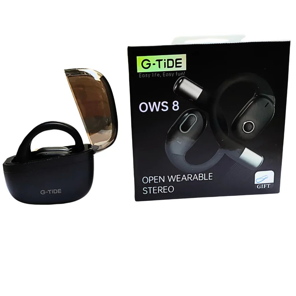 Audífonos G-Tide OWS 8 Cancelación de Ruido y Sonido Hi-Fi