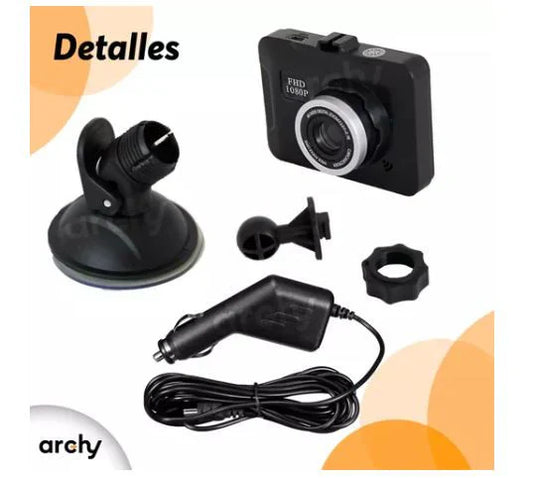 Cámara Para Automóvil 1080p FHD
